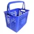 Premium Quality Mega Portable Plastic Shopping Basket For Super Market,Grocery And Multipurpose Uses(Pack-Pack Of 5)