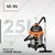 Shakti Technology 25 Liters 1400 W Wet and Dry Vacuum Cleaner, 17KPA Suction Power (VC-91)