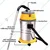 Driger 25 Litre, 1500 W Wet & Dry Vacuum Cleaner With All Accessories, 6 Month Warranty