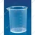 Bello Measuring Cylinders 2pcs x 25ml & Beakers 2pcs x 100ml with Blue Printed Graduation Marks, Polypropylene Material