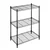 Rackwell 36 x 30 x 15 Inch 3 Shelves Mild Steel Adjustable Boltless Rack For Multipurpose Uses