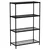 Rackwell 36X15X60 Inches 4 Shelves Mild Steel Adjustable Boltless Rack For Multipurpose Uses