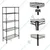 Rackwell 36X15X72 Inches 5 Shelves Mild Steel Boltless Adjustable Multipurpose Rack