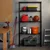 Rackwell 36X15X72 Inches 5 Shelves Mild Steel Boltless Adjustable Multipurpose Rack