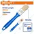 Wadfow 2 Pcs 25 mm Paint Brush for Oil Based Paint with Plastic Handle and 38 mm Bristles (WPB1901)