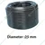Heavy-Duty 25 mm class II 100 meter Plain Lateral Pipe for Irrigation and Farming