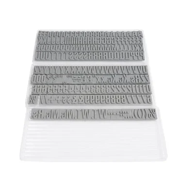 SMART PACK 25MM Rubber Type Letter Set for Handy Coder Stamping Machine