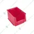 Supreme 300x210x160 mm Premium Plastic Storage Bin (BIN-35) - Pack of 25(Color-Red)