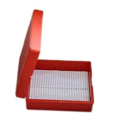 SBT Instruments Microscope Slide Box for 25 Slides with Index