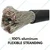 Shiv Alaska 70 sq.mm 15 meter Aluminium Welding Cable 