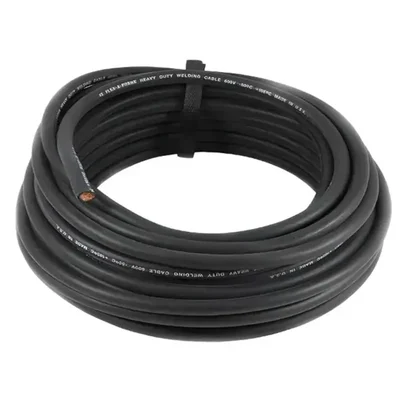 Premium Quality 25 Sq. mm 30m Black Copper Conductor Flexible Heavy Duty Welding Cable