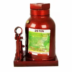 Heavy Duty 25 Ton Hydraulic Bottle Jack for Heavy-Duty Truck, Vans, Construction Equipments- 350 mm Max. Lifting Height