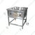 Commercial 26 Inches  Square Electric Kadai Standing Type, SS Body