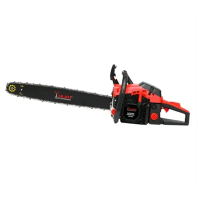 Yuri 2600W 22-Inch Petrol Chain Saw for Tree Felling with 62cc 2-Stroke Engine (YR-GCS1124)