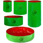 PLANT CARE 260 GSM Premium Quality HDPE Reusable UV Protected Grow Bag for Home/Terrace Gardening, Nurseries, etc.