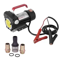 Heavy Duty 12V DC, 260W, 4200 RPM Diesel Transfer Pump, Pure Copper, With All Required Accessories - 3 Months Warranty