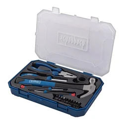 Scheppach 26 Piece Home & Repair Hand Tool Kit Set with with Bits & Pliers (Sch-2261K)