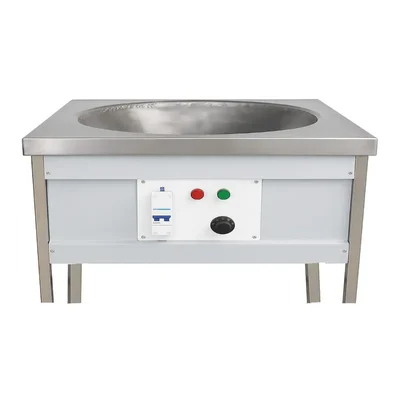 26 inch Square Table Top Electric Kadhai, 6000W with Safety Features (MCB/Auto-Cut Off)