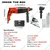 HPD Shakti 26mm 800 Watt 3-Mode Function, Forward-Reverse Function Powerful Rotary Hammer With Accessories, 1100 RPM