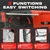 HPD Shakti 26mm 800 Watt 3-Mode Function, Forward-Reverse Function Powerful Rotary Hammer With Accessories, 1100 RPM