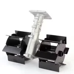 Heavy Duty 26 mm Flat Weeder/Tiller Attachment For Brush Cutters