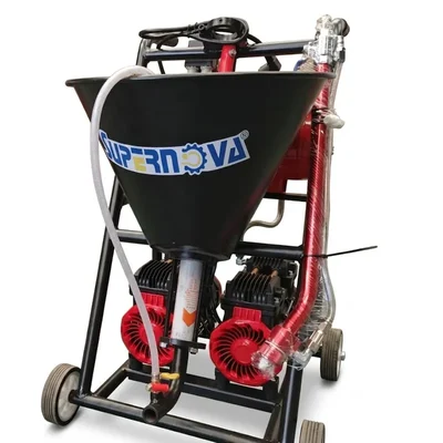 Premium Quality 2700W 20L Putty Sprayer Machine 15 LPM Flow Rate High Pressure Wall Texture Coating Unit