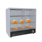 Commercial 27 inch Jumbo Hot Case Food Warmer 1000W Three Shelves