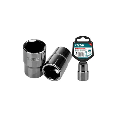 Total 1/2 Inch Drive 27 mm Hexagonal Socket (THTST12271) - Pack of 4