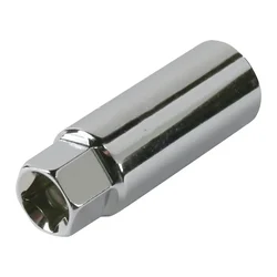 Keaa 1/2 Inch 6 Point Standard Socket 27 mm Chrome Vanadium Steel Hand Tool for Mechanics