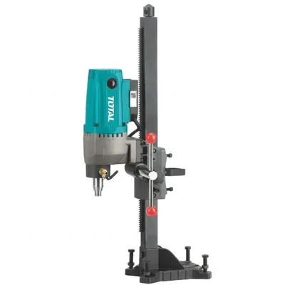 TOTAL 2800W 200mm Core Drill with Drilling Stand, M22 Thread & Leakage Protection Switch TDDM28001