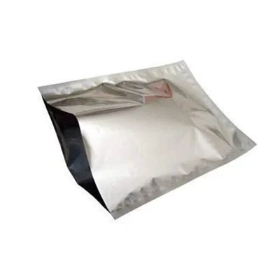 Horeca 6x9 Inch Standup Pouch 280 Pcs Aluminum Foil Plain Silver Poly Momo Pouch Food Packaging