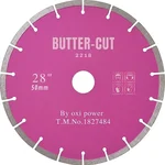 Oxi Power 28" Butter Cut Silver Brazed Pink Diamond Saw Blade for Heavy Duty Granite Stone Cutting 2218