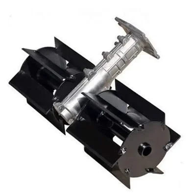 Zeyang 28 mm Flat Weeder / Tiller Attachment for Petrol Brush Cutter