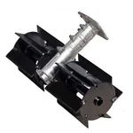 Zeyang 28 mm Flat Weeder / Tiller Attachment for Petrol Brush Cutter