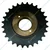 28 Teeth Freewheel Chain Sprocket for E-Rickshaw & E-Bike | Tempered Alloy Steel Gear 116mm | Metal Chain Sprocket