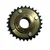 28 Teeth Freewheel Split-Type Chain Sprocket for E Rickshaw & Tricycle, 116mm Diameter, Tempered Alloy Steel