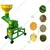 3 in 1 Semi-Automatic 2D Chaff/Grass Cutter, Flour Mill & Pulverizer, 1500 to 2000 Kg/hr Without Motor