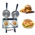 Commercial 2 Pcs Gas Operated UFO Burger Maker Machine