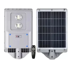 Gramstrong Solar 2 Ball Lens Integrated Street Light of 200 Watt Waterproof Motion Sensor for Outdoor (2 Year Warranty)