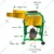 Chaff Cutter/Grass Cutter Machine with 2hp Motor - Capacity 500 to 700 kg/hr
