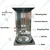 Commercial SS Table Top Double Burner Gas Shawarma Machine with Rotating Rod