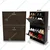 Welbuilt 2 Door 4 Shelf Double Decker Metal Shoe Rack for Home, 34 x 26 x 9.5 inches, Shoe Cabinet for Home with Lock