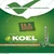 KOEL 2 Hp 8 Stage 100mm(4") 1Ph Water Filled Borewell Submersible Pump, 173ft Head (VV4.5108.02.1.01)- 1 Year Warranty