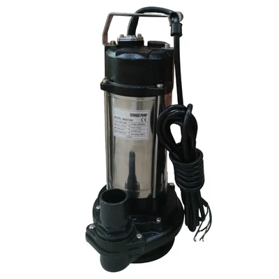 Heavy Duty 2 Hp Three Phase Copper Winding Dewatering Sewage Pump, 20m Head, 316 LPM - 1 Year Warranty
