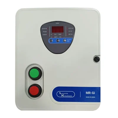 L&T 2Hp Single Phase Manual Digital Control Panel for Submersible Pumps, 2x36μF Running Capacitor (CS91324NEOF)