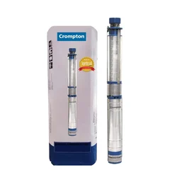 Crompton 2 HP 10 Stage 4 inch Water Filled 1Phase Borewell Submersible Pump with 1 Year Warranty (4W10RA2C-50)