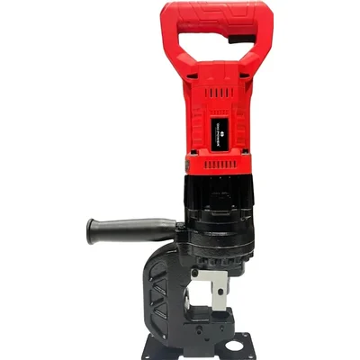 Oxi Power 2 HP 220V Hydraulic Metal Punch Machine with 20.5mm Hole Dia Burr-Free Precision OXP 06-20