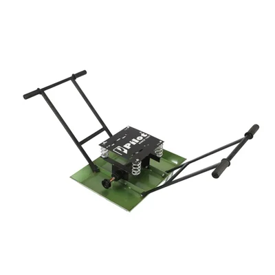 Pilot 2HP Surface Plate Concrete Vibrator Semi Automatic Mild Steel Body High Performance Compaction Tool (PL VP)