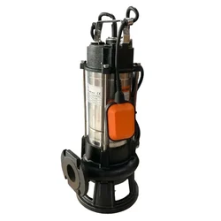 Heavy Duty 2 Hp Single Phase Copper Winding Dewatering Sewage Pump with Float Switch - 1 Year Warranty