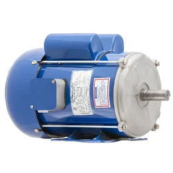 HKI 2 HP 4 Pole Single Phase Foot Mounted AC Motor, 1440 RPM (HKI 6564) - 1 Year Warranty